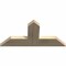 Ekena Millwork Portland Rough Sawn Timber Gable Bracket, Douglas Fir, 36"W x 18"H x 2"D x 6"F, 12/12 Pitch GBW036X18X0206POR00RDF - alternate 4